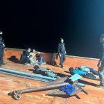 JAGA KEDAULATAN LAUT INDONESIA, TNI AL TANGKAP KAPAL IKAN ASING TANPA DOKUMEN DI PERAIRAN SELAT DURIAN