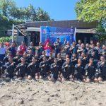 Bakamla RI Zona Tengah Buka Latihan Selam Lanjutan di Pantai Bulo