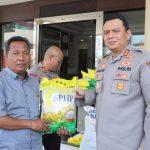 Bakti Sosial Polres Priok berikan bantuan kepada Buruh Tenaga Kerja Bongkar Muat Pelabuhan