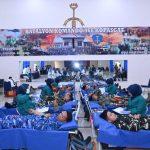 Danlanud Sultan Hasanuddin Hadiri Kegiatan Donor Darah Dalam Rangka HUT ke-78 Korpasgat