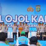Hadiri Apel Ojol Kamtibmas, Kapolri Ajak Bersinergi Jaga Kamtibmas