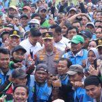 Dukung Program Pemerintah, Komunitas Ojol Deklarasi Siap Wujudkan Kamtibmas Kondusif