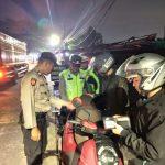 Polsek Cikarang Pusat Gelar Operasi Kejahatan Jalanan, Amankan Satu Motor Tanpa Dokumen