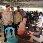 Sehat Bersama Polri, Warga Makmur Jaya Nikmati Layanan Kesehatan Gratis di Hari Jadi Humas Polri Ke-74