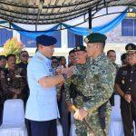 Danlanud Sultan Hasanuddin Hadiri Sertijab Panglima Divisi Infanteri 3 Kostrad