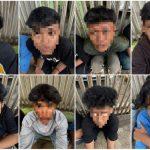 8 Pemuda Diamankan Polresta Cirebon karena Bawa Senjata Tajam