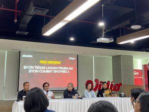 Vidio dan BYON Combat Resmi Tempuh Jalur Hukum atas Pembajakan Siaran BYON Combat Sport Showbiz Vol. 6