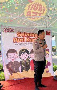 Police Go To School: Bhabinkamtibmas Joglo Tanamkan Disiplin Lalu Lintas Sejak Dini