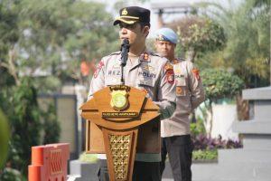244 Personel Ikuti Apel Pagi Jam pimpinan, Polres Jakbar Perkuat Komitmen Pelayanan Prima