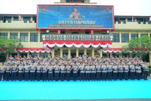 Kapolri Pimpin Apel dan Buka Rakernis Korps Brimob Polri Tahun 2026