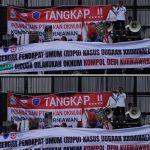 Dugaan Kriminalisasi Hukum, Masa Aksi Minta DPR Dan Kapolri Periksa & PTDH kan Kompol DK CS