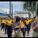 Srikandi TNI-Polri Keringetan Bareng di GBK: Siapkan Jurus Humanis Amankan May Day 2026