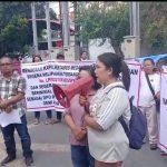 Keluarga Korban penganiayaan Sampaikan Aksi Dikantor PN Medan, Kejari Medan, Pos Block dan Poldasu Desak Tersangka Dilimpahkan ke Kejaksaan