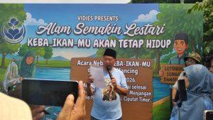 5 Ton Ikan Ditebar di Situ Bungur: 40 Hari Wafat Vidi Aldiano, Ayah Tebar Kebaikan 