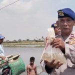 10 Ribu Bibit Bandeng Ditebar Polairud, Warga Pesisir Bekasi Dapat Manfaat