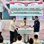 Panglima TNI Bersama Menteri Pertanian Melaksanakan Panen Raya Kedelai Ketahanan Pangan TNI AL di Nganjuk