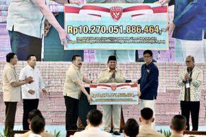 Panglima TNI Bersama Menteri Pertanian Melaksanakan Panen Raya Kedelai Ketahanan Pangan TNI AL di Nganjuk