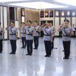 Kapolri Lantik dan Sertijab Sejumlah PJU Mabes Polri serta Kapolda di Tiga Provinsi