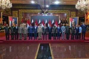 Panglima TNI Dampingi Menhan RI Terima Kunjungan Wakil Perdana Menteri sekaligus Menteri Negara Urusan Pertahanan Qatar