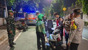 Razia Dini Hari Polres Jakpus Amankan Sejumlah Motor Tanpa Surat, Situasi Tetap Kondusif