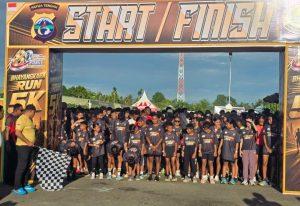 Kolaborasi Polda Papua Tengah dan BMP RI, Fun Run 5K Sukses Eratkan Polri dengan Masyarakat*