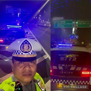 Induk PJR BSD Korlantas Polri Intenskan Blue Light Patrol di Malam Hari Kemerdekaan Republik Indonesia 17 Agustus 2026
