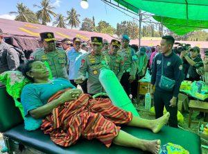 Kapolri Tinjau Lokasi Gempa NTT dan Serahkan Bantuan: 27.700 Pengungsi di 107 Titik