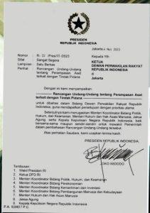 Pimpinan DPR Siap Mundur Jika RUU Perampasan Aset Gagal Disahkan