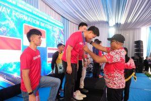 Indonesia Sukses Gelar Kejuaraan Skydiving Internasional Polri