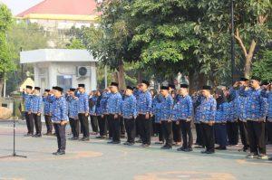 Upacara Bendera : Kakanwil BPN Jatim Tekankan Kekompakan Peringatan Hari Kesaktian Pancasila