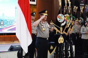 Polri Gelar Sertijab Kakorlantas dan Tiga Kapolda di Mabes Polri
