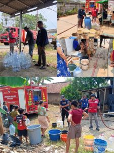 Krisis Air Bersih Landa Cisauk, 3 Desa Dapat Bantuan Darurat dari PMI dan BPBD