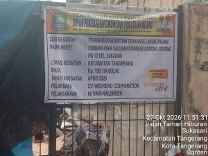 Diduga Abaikan Keselamatan Kerja, Proyek Drainase di Sukasari Jadi Sorotan Warga